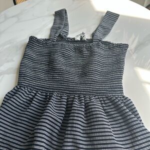 Maxwell Peplum Tank top sz Large